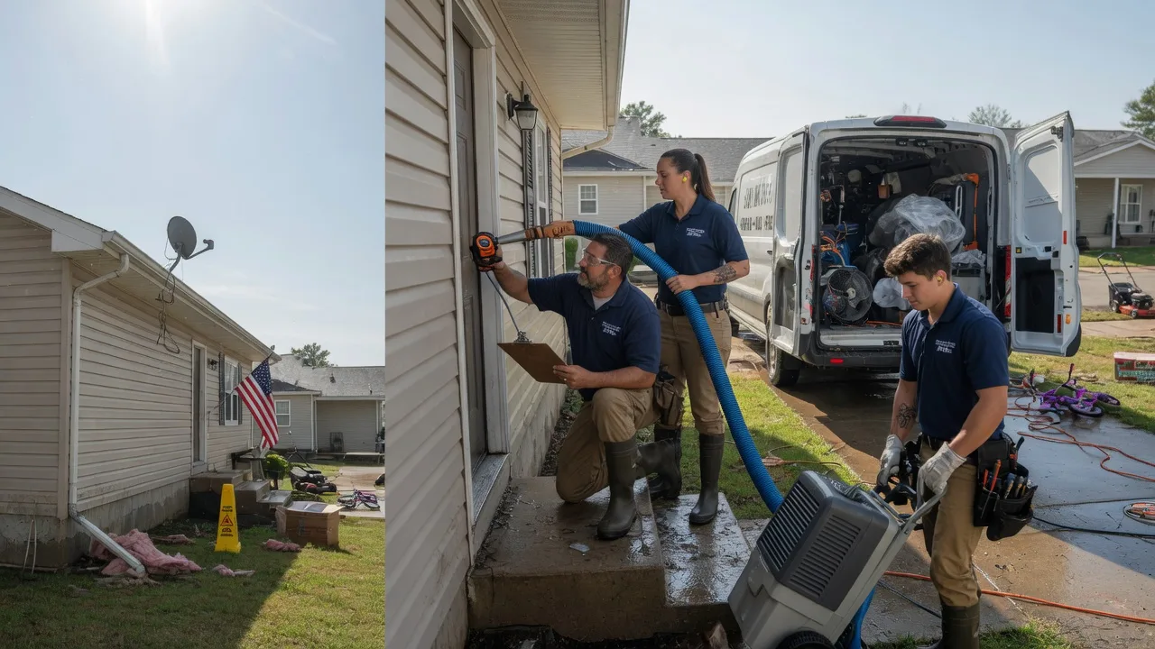 Ceiling Water Damage Restoration in Newton, MS near me